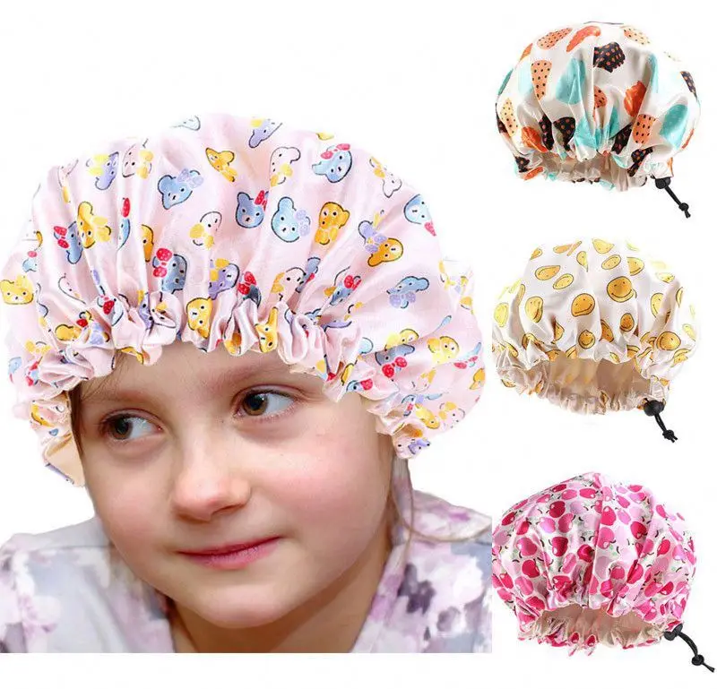 
FOCUS COOL Top quality double layer adjustable bonnet Wholesale custom silk hair baby bonnet 