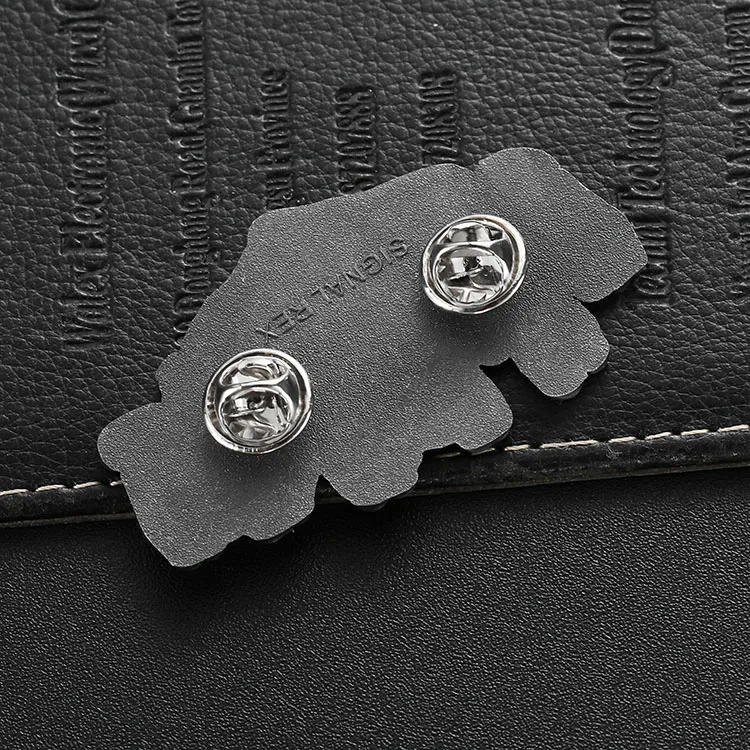 Design Your Own Enamel Pins Factory Customised Lapel Pins Antique Silver Magic Words Letter Zinc Alloy Metal Pins Wholesale