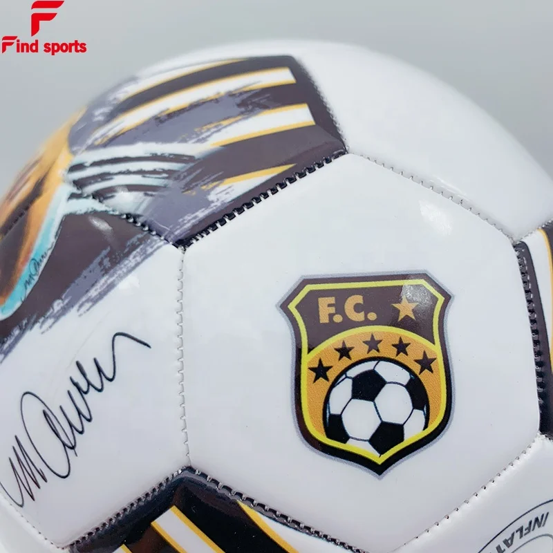 2019 new legandary players football 3D digital photo printed photografic soccer ball sizes