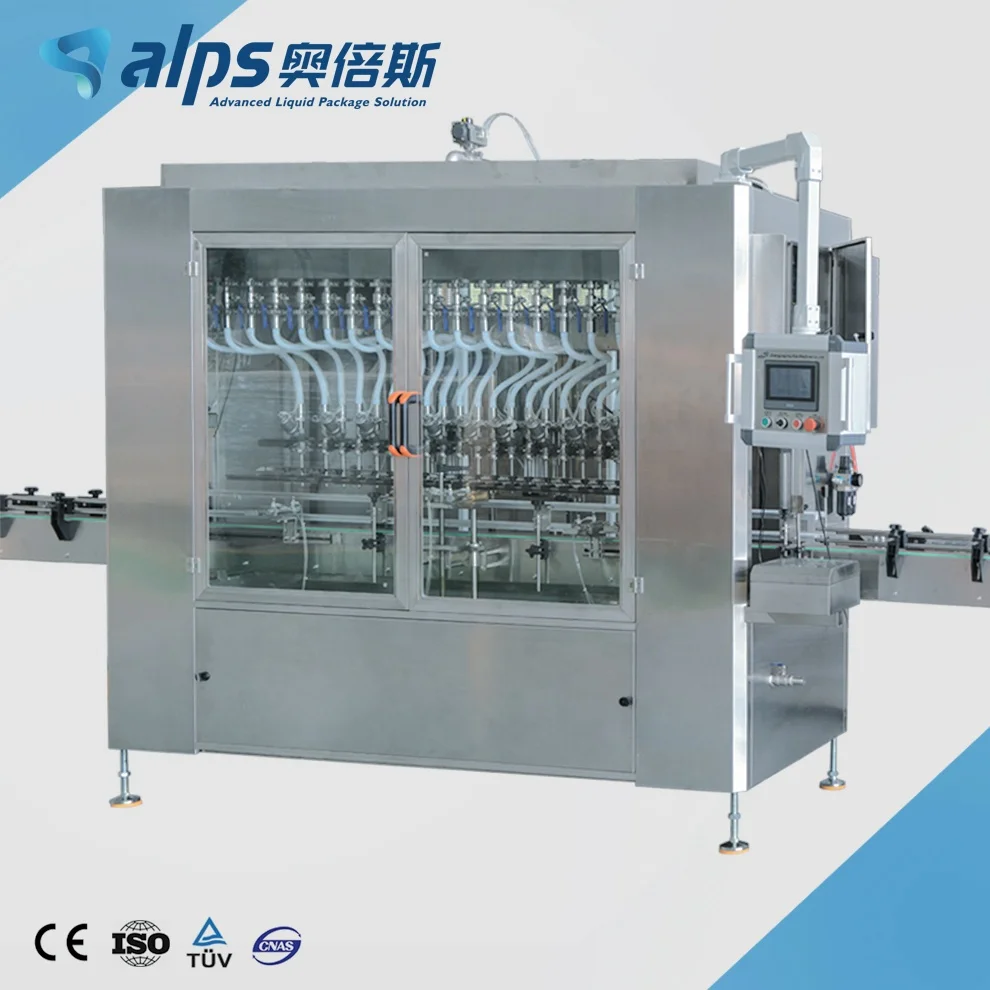 Full Automatic Honey Bottling Line / Filling Labelig Packing Machine