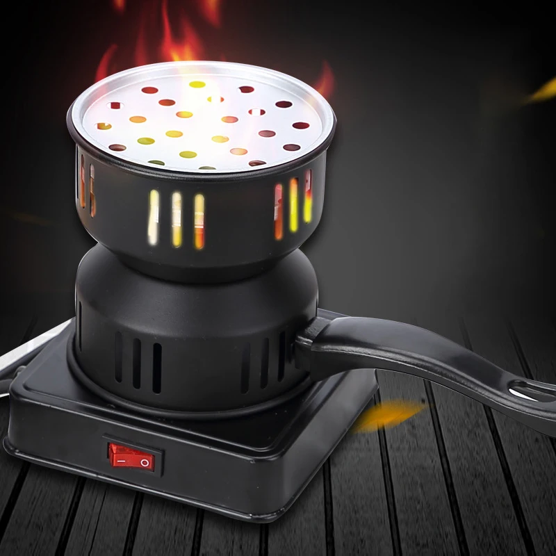  DD049 Wholesale Arab Cube Coconut Carbon Oven Shisha Point Charcoal Furnace Portable Heating