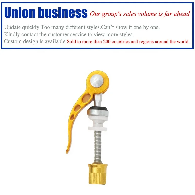 Bike Fork Mount C Clamps Bike Rack Mount Clamp for Bicycle Front and Rear Skewers Quick Release Clip Bolt Lever for Road Bike