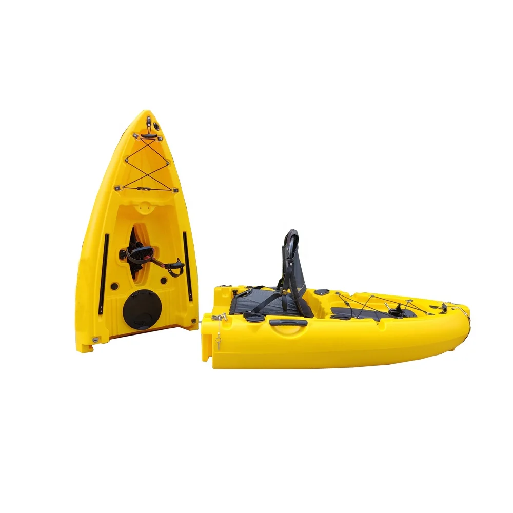 sea folding portable fishing splicing nonflable fin and flipper pedal fin drive kayak canoe for sale