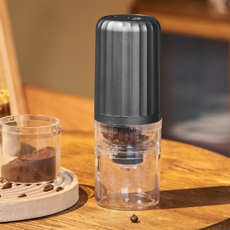 Customs Logo Printing Premium Electric Coffee Grinder, Portable Mini Electric Coffee Bean Grinder