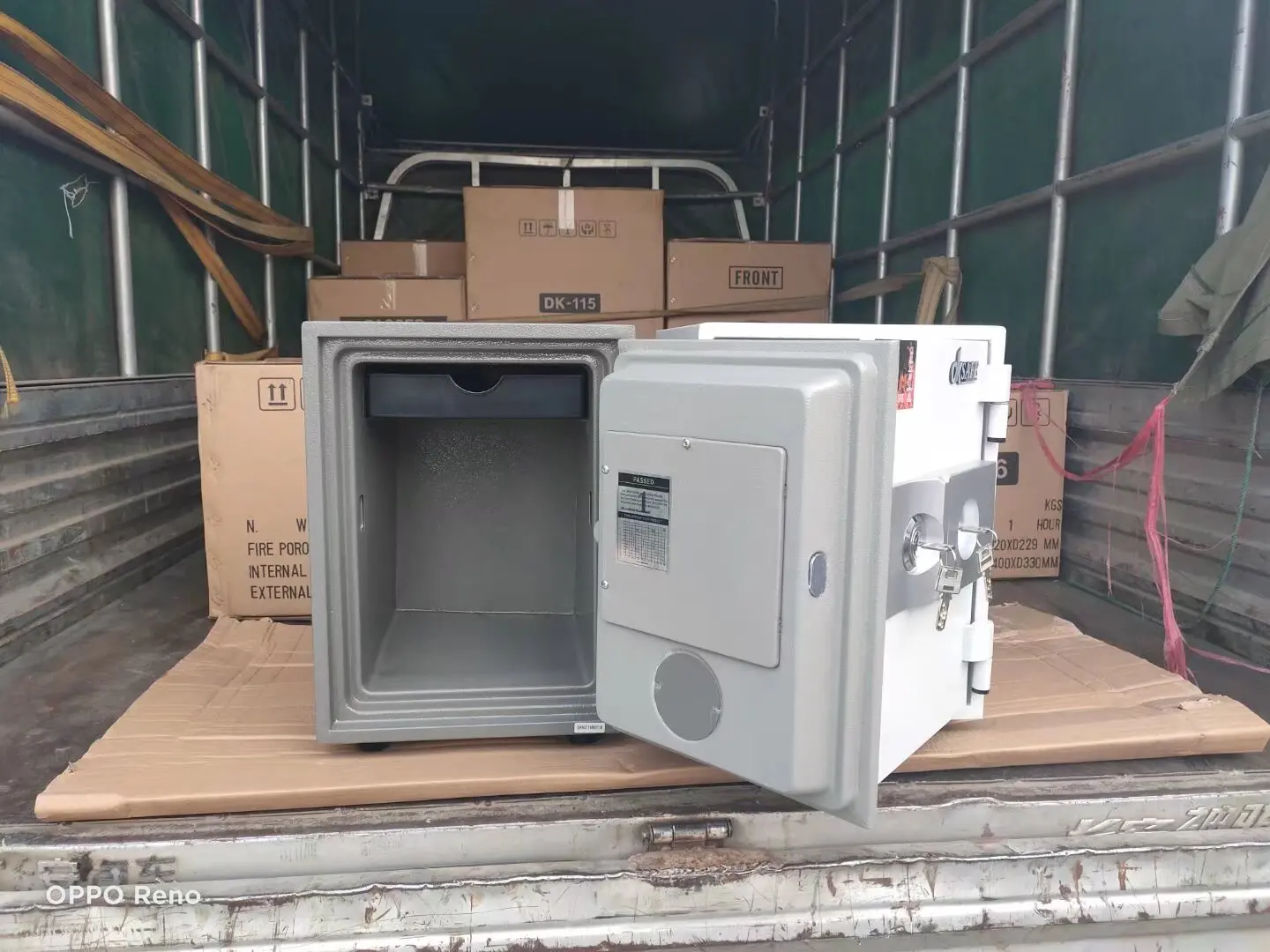 Secure Mechanical Lock Safety Box Electronic Safe Deposit Box Fireproof Bank Deposit Document Fireproof Box