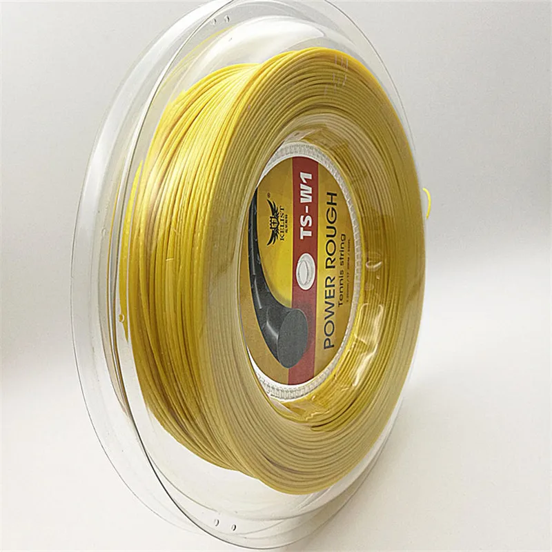 Co-polyester  power rough  brand tennis string reel 200m  can accept Customized OEM LOGO