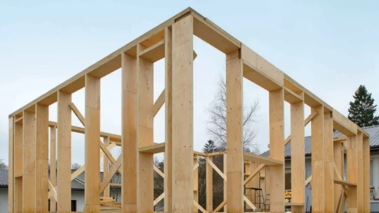 Hot sale Pine wood 90x35mm H2 MGP10 Treated LVL Wall Frame