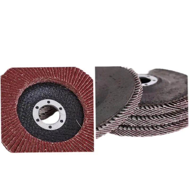 5inch 9inch Professinal backing plate calcined fused alumina grit flexible waxed abrasive flap discs disc supplier