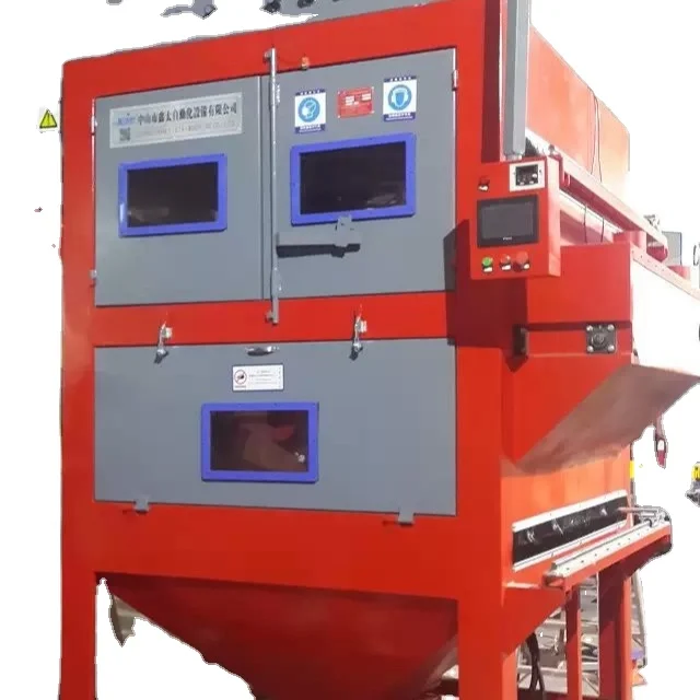 Stainless Steel Panel of Elevator Can Be Sandblasted on Both Sides at The Same Time Without Shadow