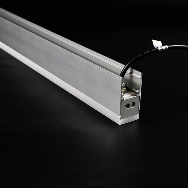 Водонепроницаемый 1 м 2 3 белый RGB CCT Underground IK10 IP67 большой размер алюминиевый профиль PMMA крышка заземление линейный свет