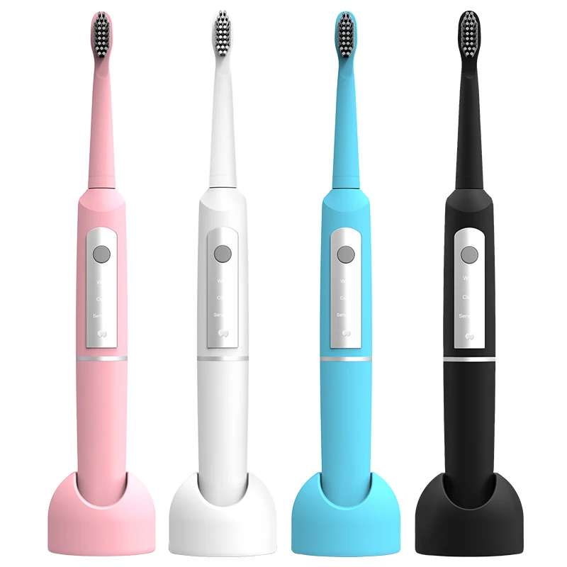 Wholesale New Battery Powered Sonic Electric Toothbrush for Adult Black Children Soft Regular Size
