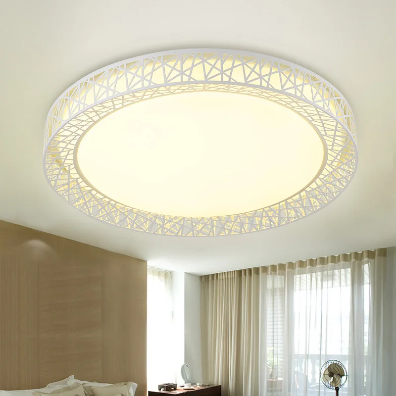 New  3000K 4000K 6000K Lighting Round Ceiling LED Lamp Modern Ceiling Light Fixtures For Living Room Bedroom