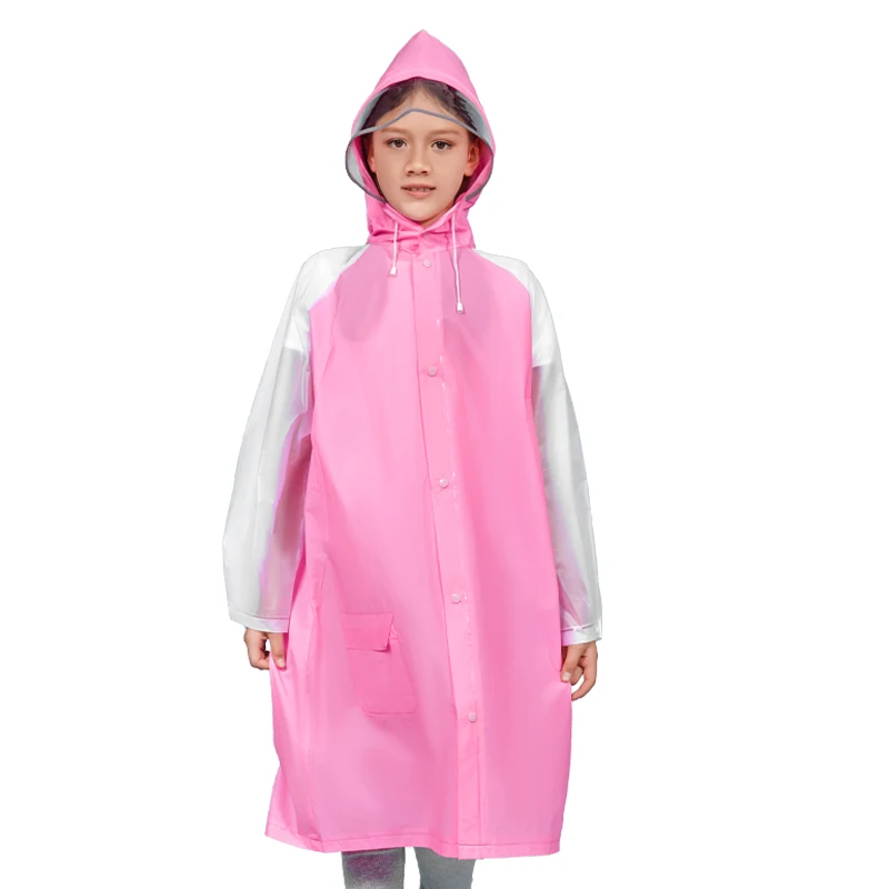 Whole sale High Quality kids Raincoat best sell fair price Children Rainproof Poncho Outdoor gifts Boys Girs Rainwear Rainsuit
