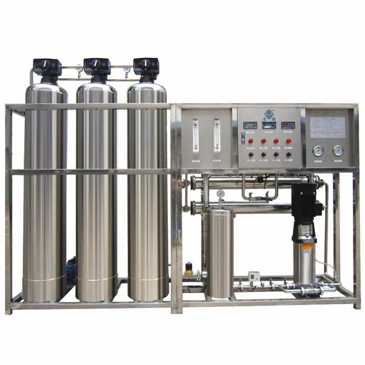 1000 1500 2000 lph Complete Water Treatment Equipment Reverse Osmosis System UV Purifier Ro Plant  For Mineral Water Softener