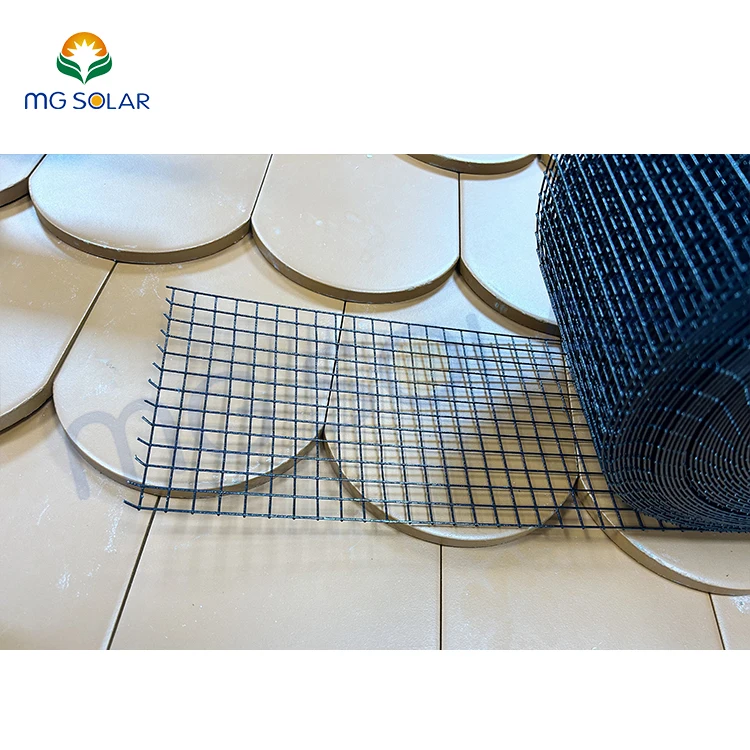 MG Solar Panel Protection Mesh, Panel Mesh Bird Proof Roll Kit, Black Pigeon Barrier Mesh