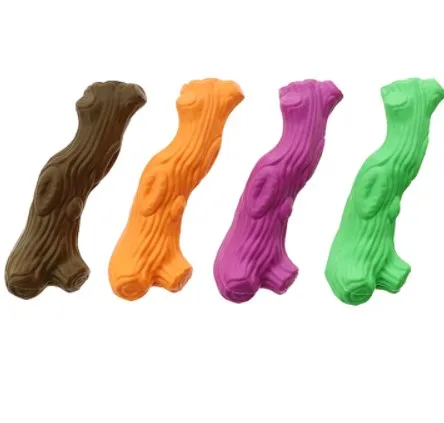 Manufacturer customized meat flavor branch molar bone cleaning pet bone biting dog toy bite resistant