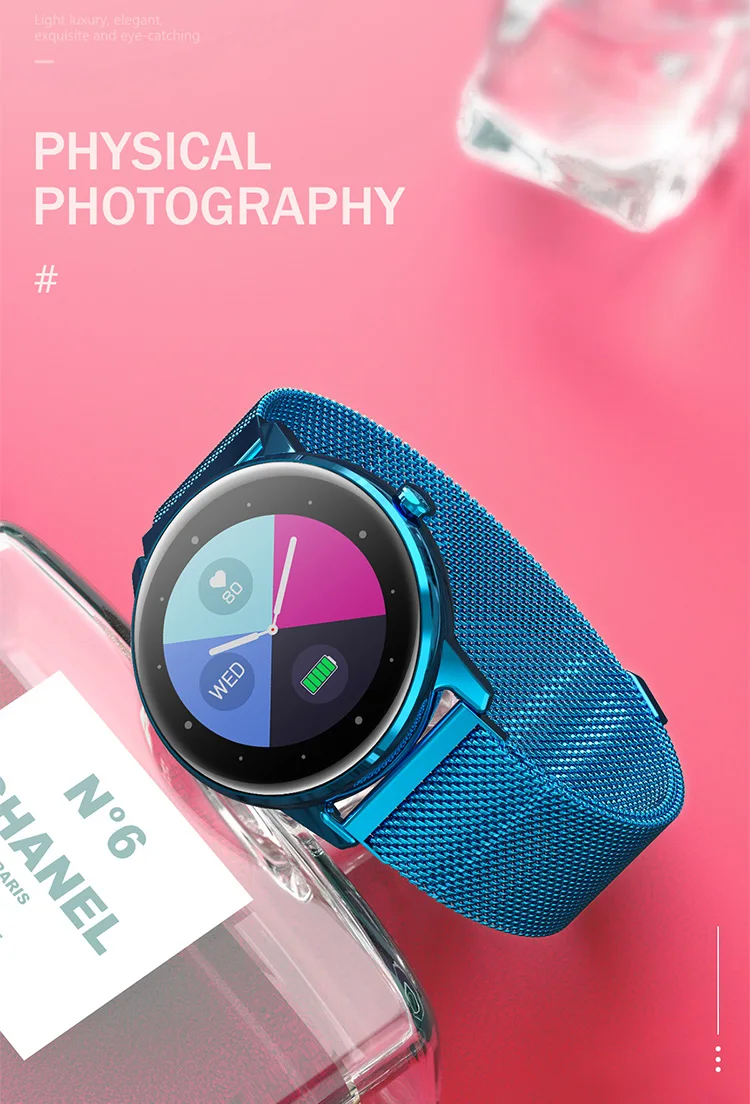 
Hot New Products Magnetic Suction Charging Exercise Time Online Watch Turn Over Your Wrist 