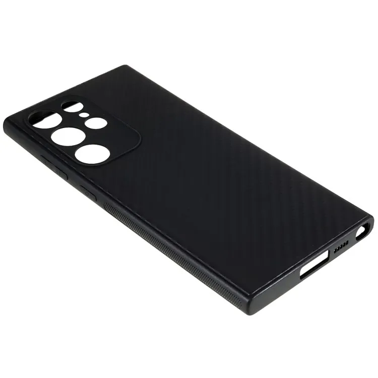 2023 New Product Carbon Fiber TPU S23 Ultra Phone Case for Samsung Galaxy S23 Ultra Mobile Phone Case