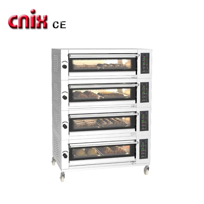 Baking Oven with Stone and Steamer for bread, cake,cookies