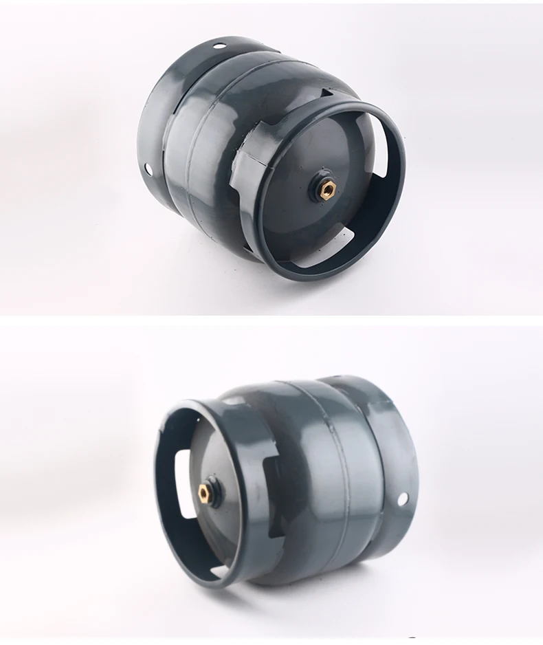 Factory Direct Sales Home 6kg Cooking Propane Gas Tank Can LPG Bottled Gas Cylinder With Valve