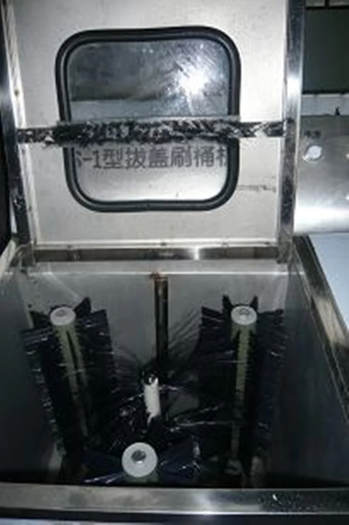 Automatic 5gallons Barrel decapper and brusher/plastic bottle washer/automatic bottle washer