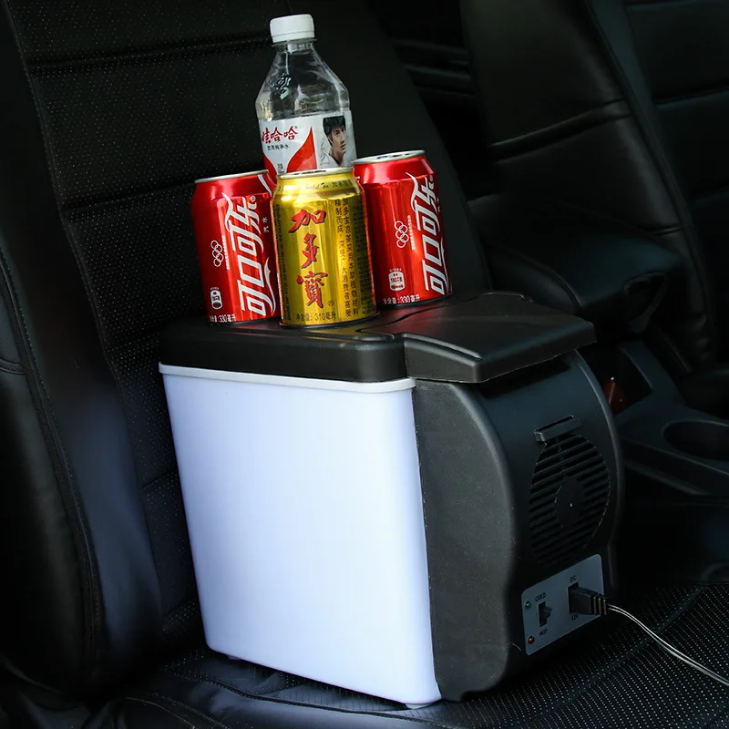 6 L12V mini car refrigerator Cooler and Warmer Car Small Refrigerator Mini Fridge
