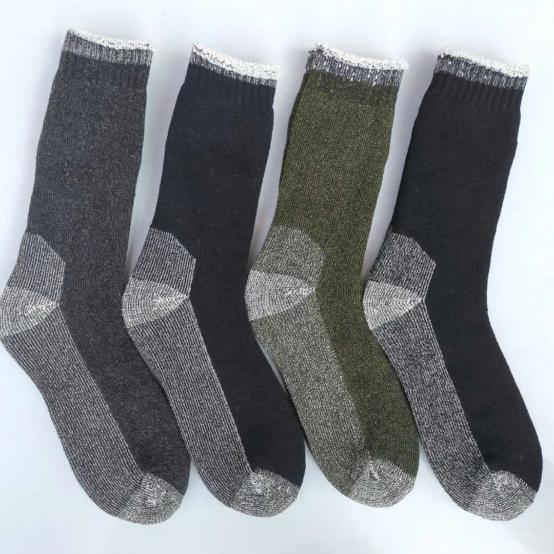 Amazon manufacturer calcetines outdoor sports warm wool hiking socks