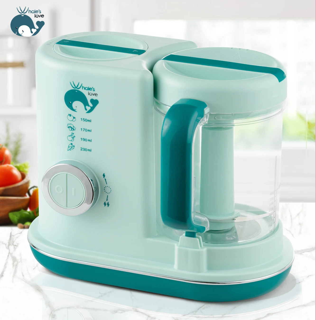 2021 hot selling multifunctional baby food maker baby manual food processor bottle warmer