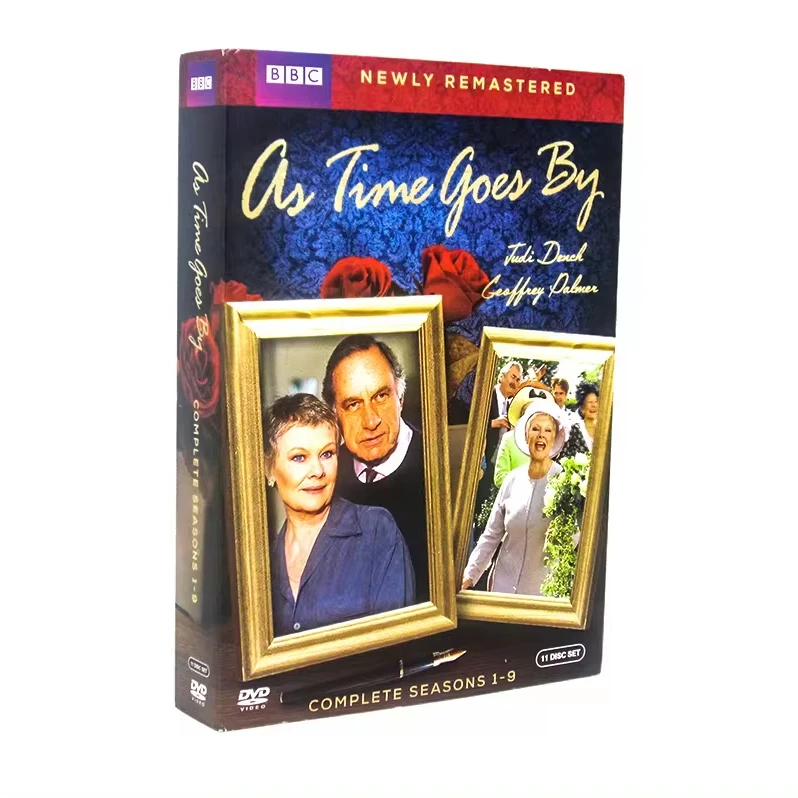 As Time Goes By Remastered The Compete Series  11disc Factory Wholesale  Hot Sale DVD Movies TV Serie Boxset CD Cartoon Blueray