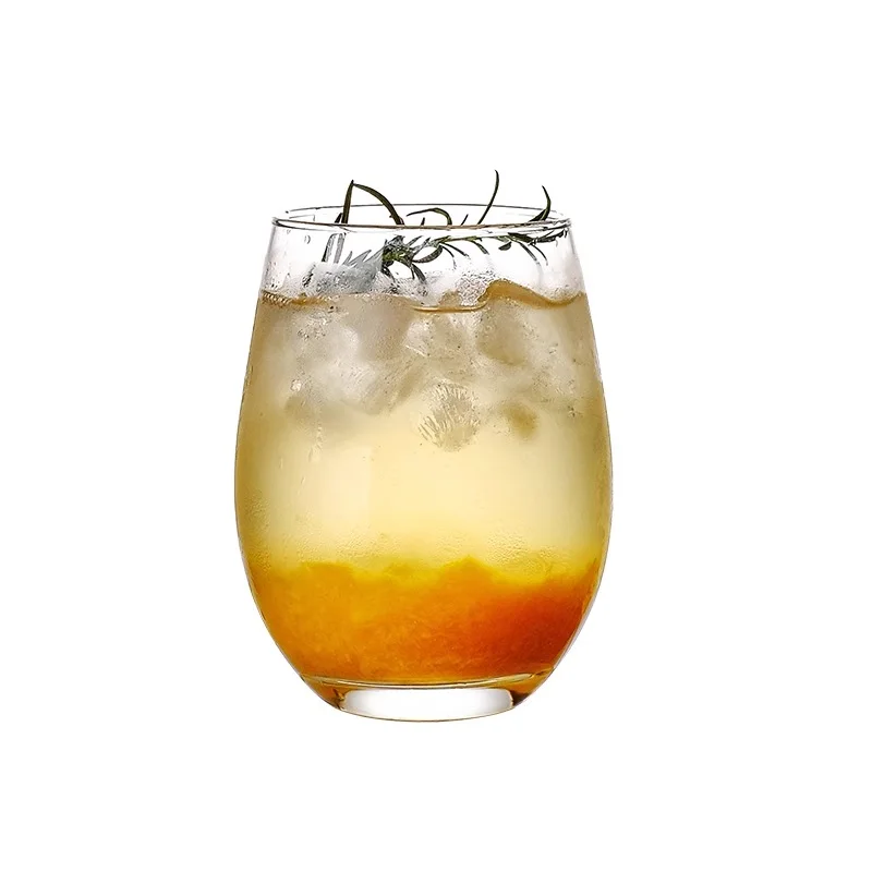 Modern & Creative Transparent Cocktail Glasses Cup Clear Drinking Cups Crystal  Wine Glasses for Party Bar