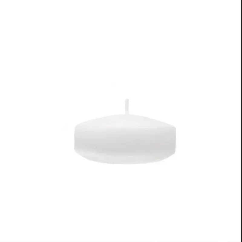 High Quality 3 Inch Floating Candle Water Paraffin Wax Candle Christmas Halloween Decorations