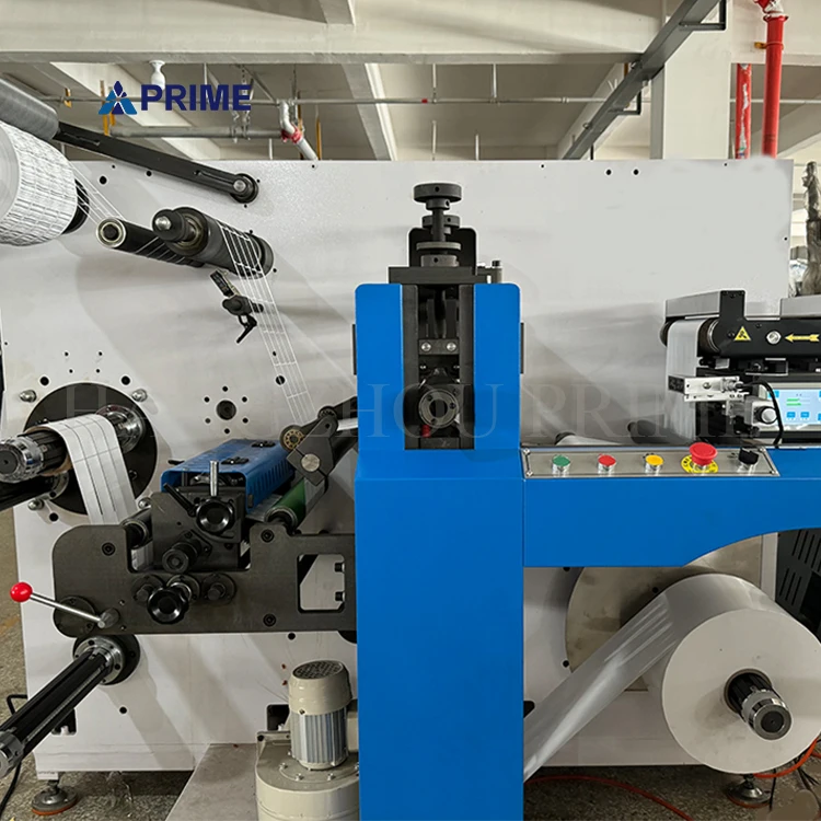 High-Speed Automatic Roll Self-Adhesive Label Sticker Rotary Die Cutting Machine Post-Press Equipment