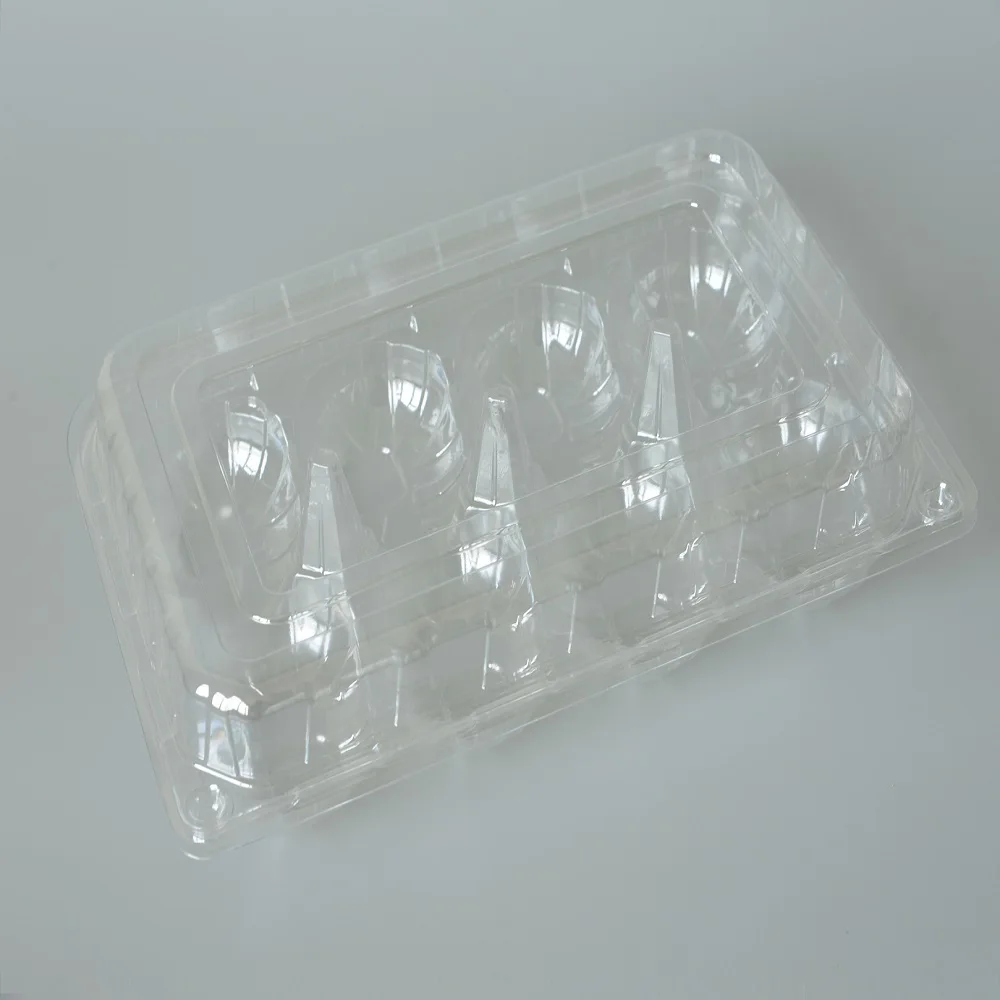 PET fresh fruit tray aliment disposable plastic storage food container transparent box packaging