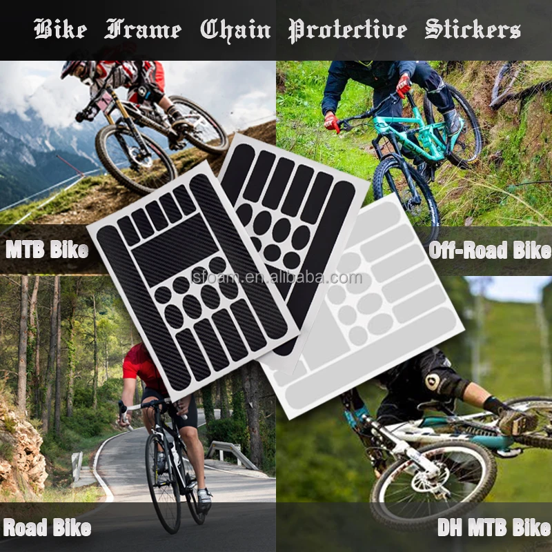 DH Mountain Bike Frame Protector Front Fork Protective Film