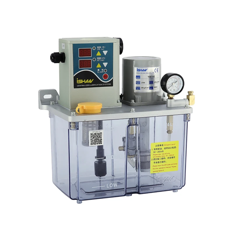 Oil Lubricant Dispenser Thin Oil Volumetric Electric Lubricator YAE-A2 Positive Electric Continuous Lubricator Adjustable