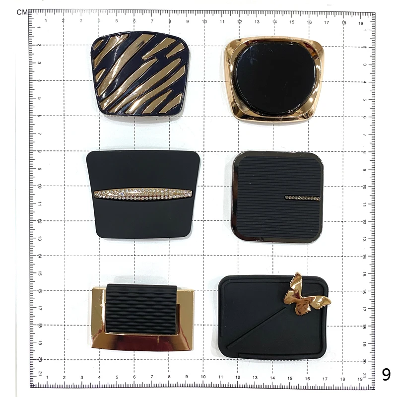 HJ   Metal Shoes Buckles Fashion Accessories For Shoes Metal Accessories For Shoes