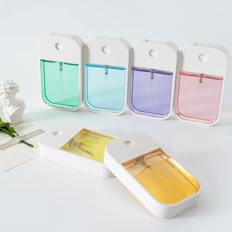 Refillable pocket mist alcohol spray bottle credit card spray hand sanitizer spray in bottles