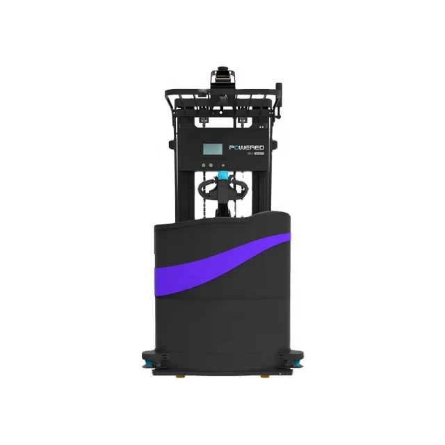 New Laser SLAM navigation Warehouse Lift Truck SFL-CPD15-T,Rated loads up to 1500kg counter balanced stacking Automated Forklift