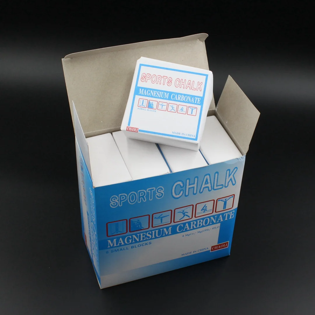 Wholesale Magnesium Carbonate Sport Colorful Chalk Soft Gym Chalk Asmr Blocks