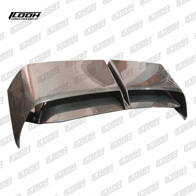 ICOOH Racing GP Style Carbon Fiber Fibre Body Kit Rear Roof Spoiler Wing Fit For BMW MINI COOPER