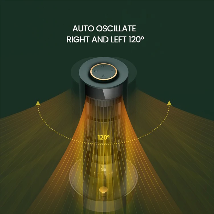 OEM factory Air heater Home desktop heater Office hot air electromechanical heater