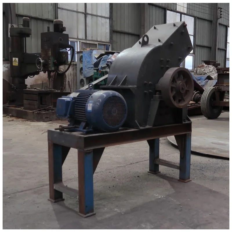 HuanSheng 2024 Diesel Hammer Crusher With Conveyor And Feeder Fine Powder Stone Hammer Crusher PC200x300 Hammer Crusher