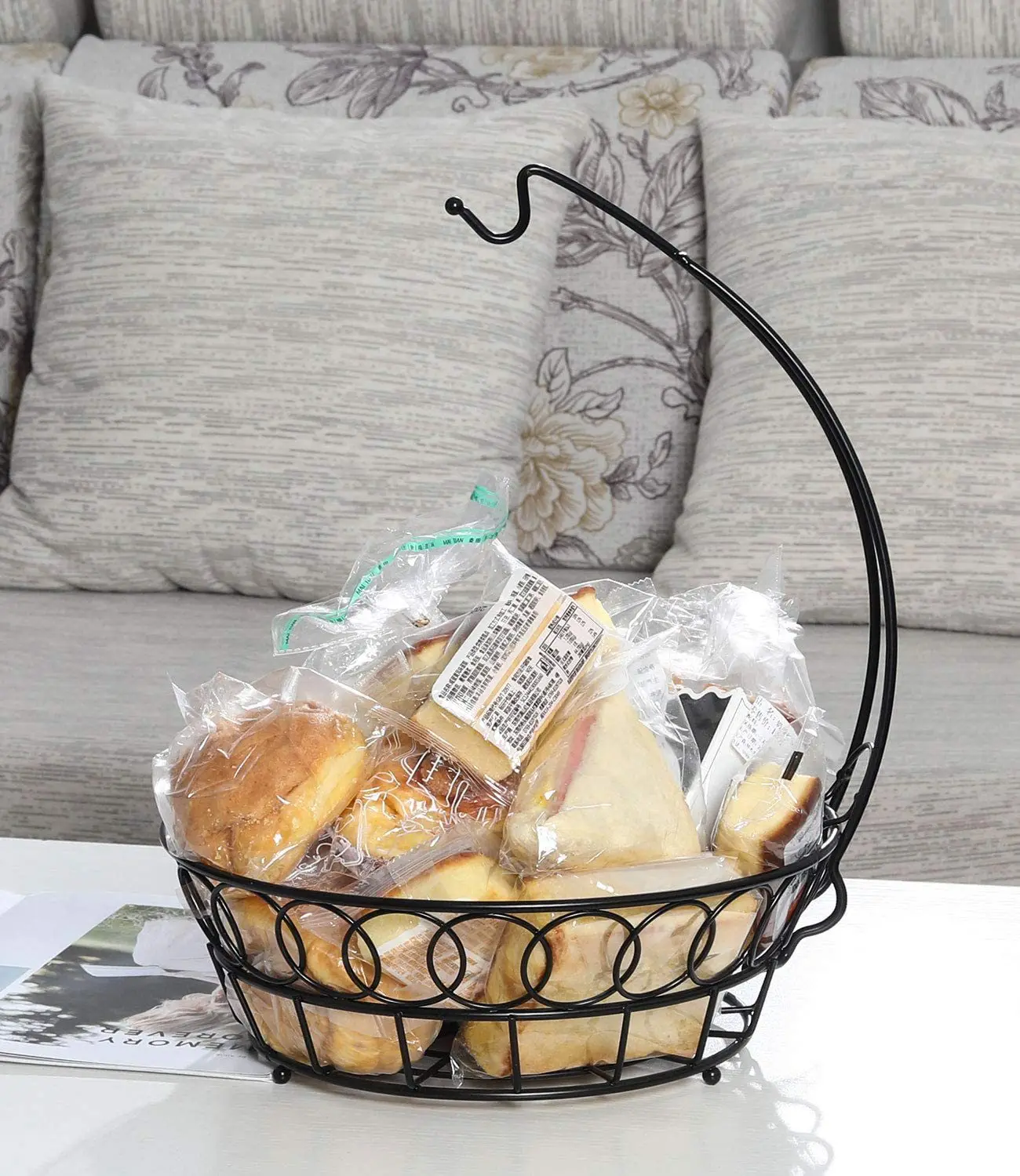 new stylemetal fruit basket with banana hanger fruit basket fruit bowl basket food and vegetables holder