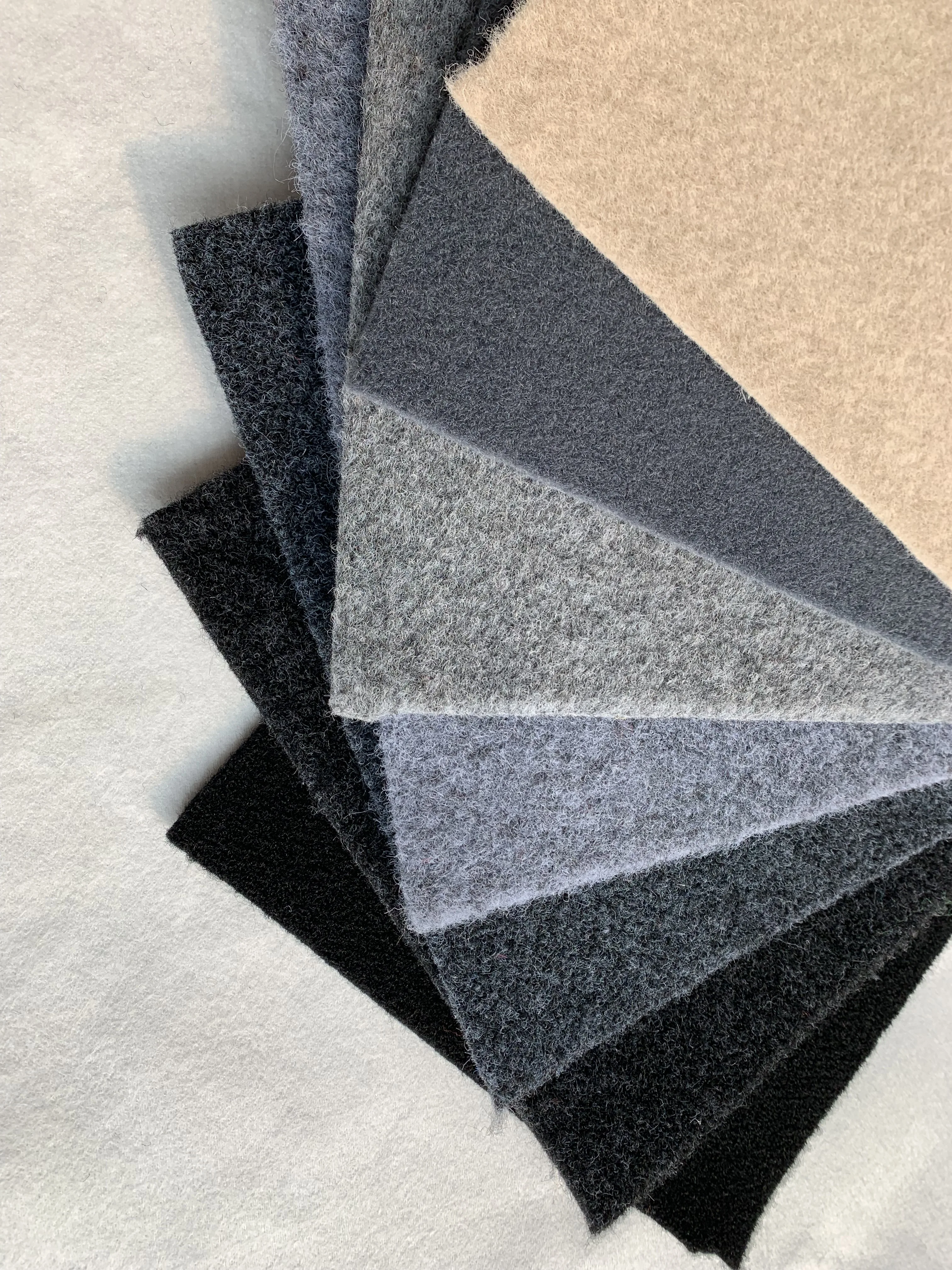 nonwoven shaggy velour soft liner felt carpet roll for auto,yacht