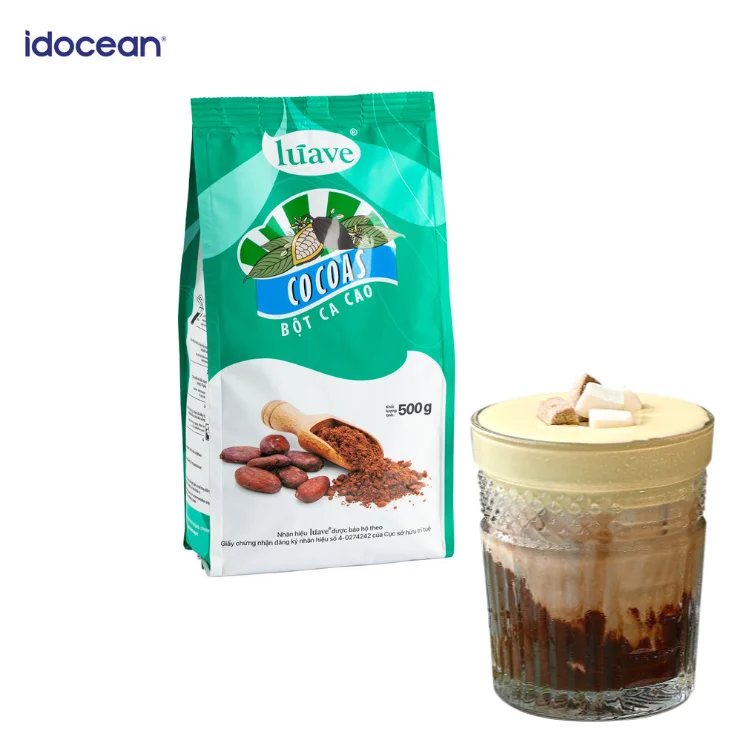 Best Selling Food Grade Cocoa Raw Powder ODM Vietnam Factory Certified FSSC 22000 Cake Cacao Butter Bulk/Bag Packaging Available