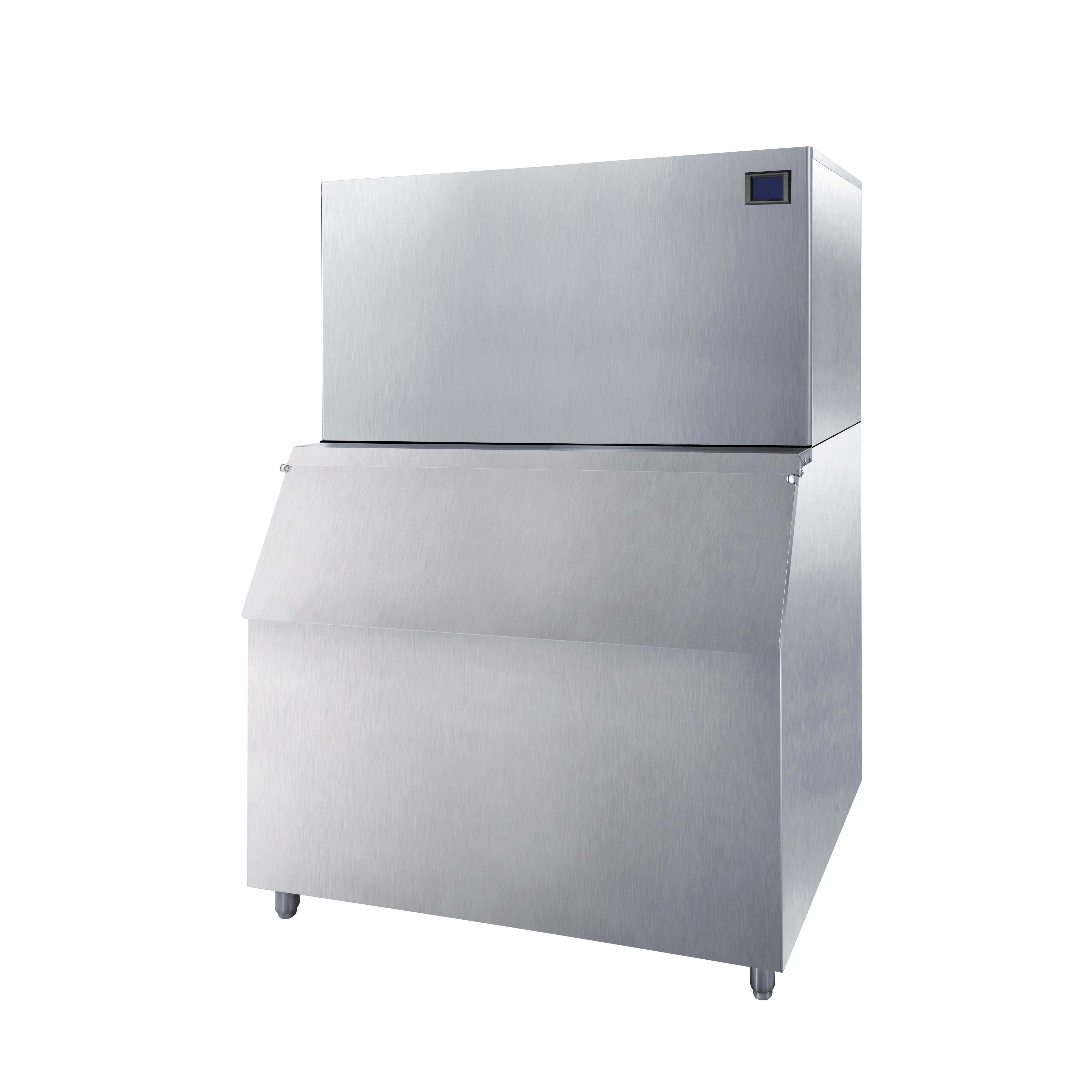 Commercial Electric Cube Ice Maker Fast Dice 665kg Big Capacity for Outdoor Use for Restaurants Hotels Retail Households CB