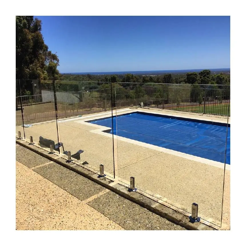 New Design Glass Spigot Railings for Balcony Swimming Pool Fence