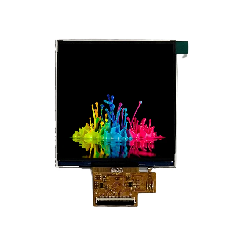 Startek support small quantity NV3051F-L 4.0 inch 720*720 LVDS interface high brightness square screen TFT IPS LCD