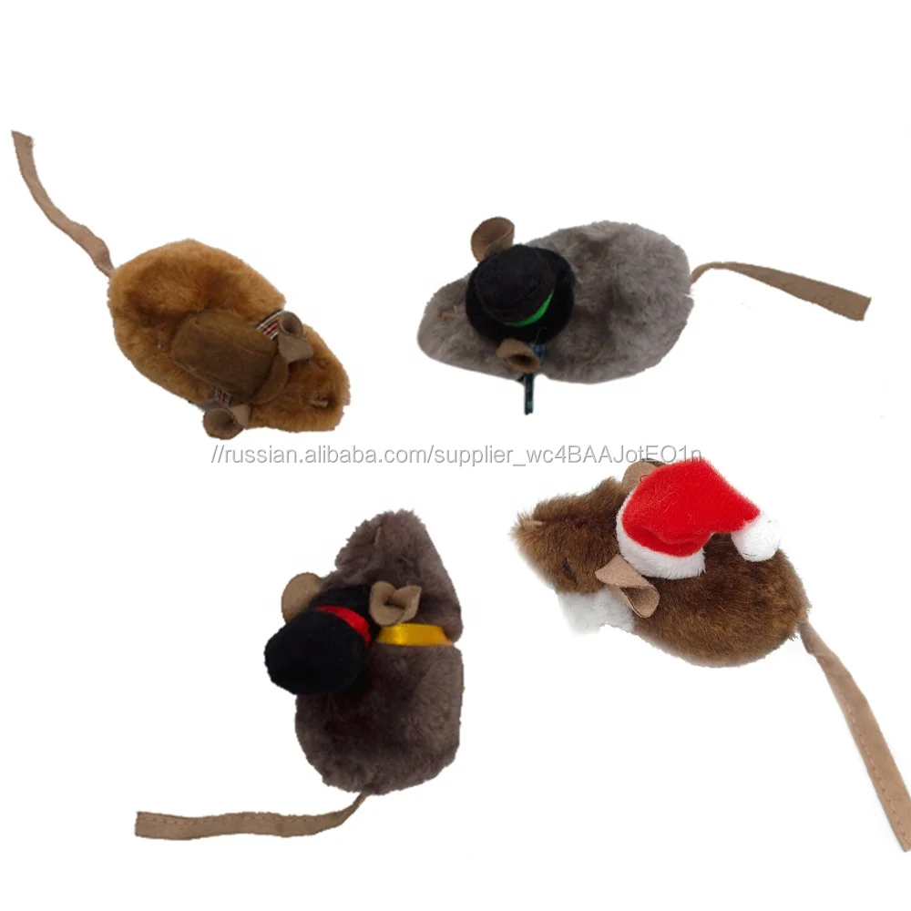 2019 Хэллоуин скребок перемещение мягкие кошачьи конопли кошка игрушки с крысой