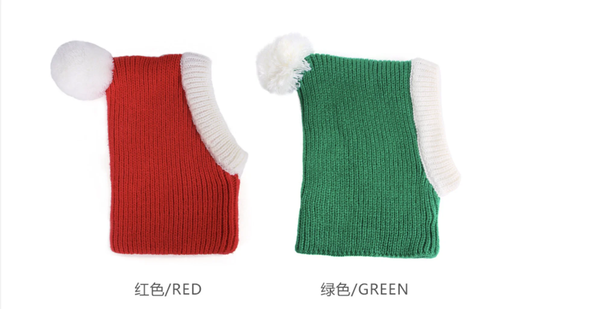 Costume Christmas Pet Apparel Accessories Dog Clothes  Autumn Winter Hat Coat Cape Scarf Hat for Dog Cat Puppy